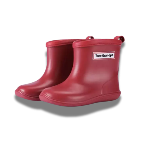 Bottes de pluie garçon anti-dérapant