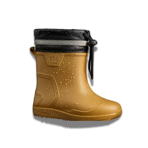 Bottes de pluie homme jaune moutarde
