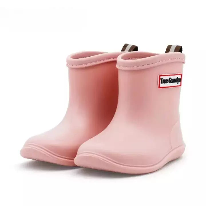 Bottes de pluie garcon rose