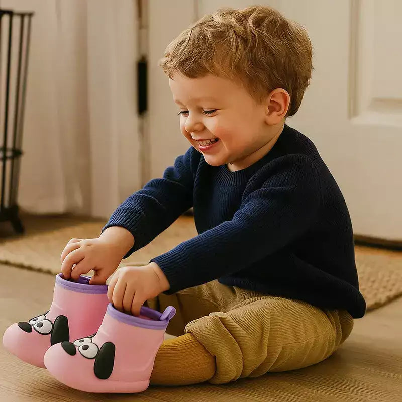 Bottes de pluie garçon motif chien